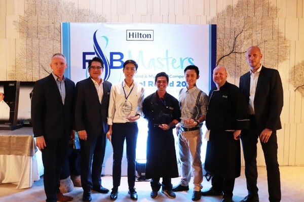 โรงแรมเครือฮิลตันประกาศผลการแข่งขันทำอาหารและเครื่องดื่ม Hilton South East Asia F&B Masters รอบชิงชนะเลิศระดับประเทศไทย และประเทศพม่า ประจำปี 2561/2562
