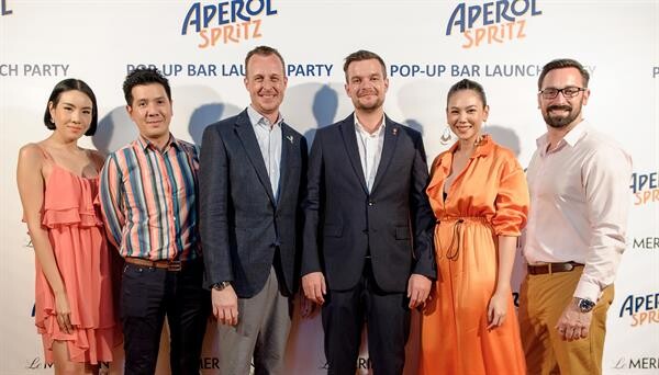 ภาพข่าว: งานเปิดตัว  APEROL SPRITZ POP – UP BAR & LAUNCH PARTY