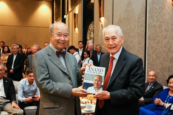 เปิดตัว หนังสือชีวประวัติบุคคลสำคัญ ANAND PANYARACHUN AND THE MAKING OF MODERN THAILAND