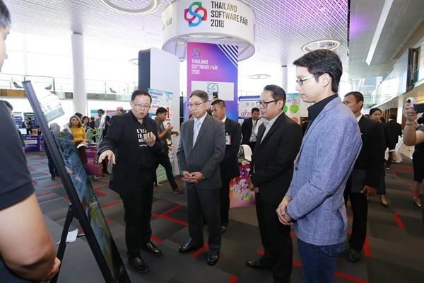 พลอากาศเอกประจิน จั่นตอง รองนายกรัฐมนตรี เปิดงาน “Thailand Software Fair 2018” ขับเคลื่อนอุตสาหกรรมซอฟต์แวร์ไทยให้เติบโต แข็งแกร่ง