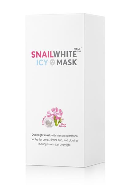 Namu Life Snailwhite Icy Mask มาส์กหน้าสูตรกลางคืนแบบไม่ต้องล้างออกรูปแบบ SLEEPING MASK