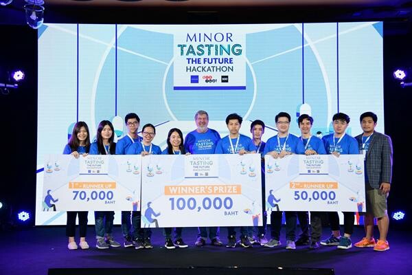 ทีม Wake Up คว้ารางวัล “Minor Tasting The Future - Hackathon 2018”