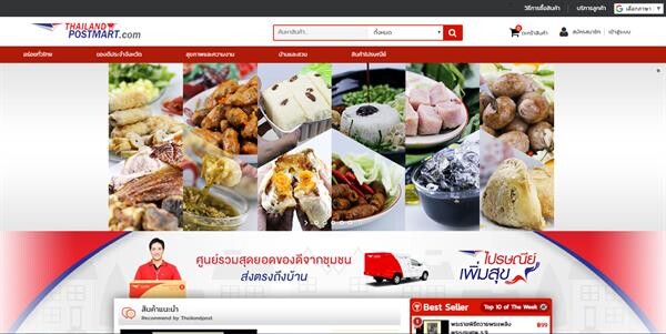 ไปรษณีย์ไทย ดันสินค้าชุมชนขายออนไลน์ ชวนคนไทยช้อปได้ตลอด 24 ชั่วโมง พร้อมส่งทั่วประเทศ