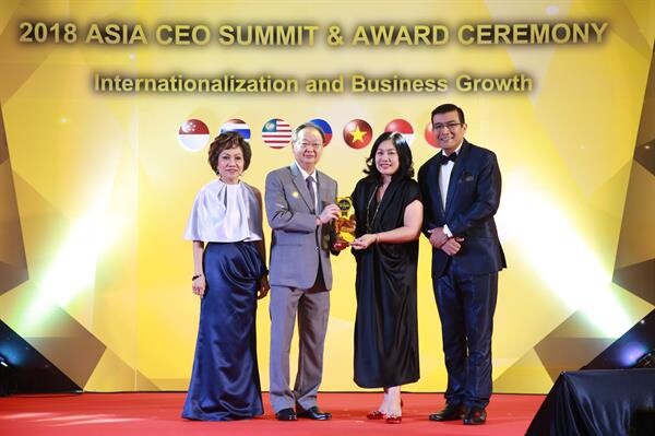 ภาพข่าว: Tops รับรางวัลสุดยอดแบรนด์ชั้นนำ (Influential Brands) ในงาน “2018 ASIA CEO SUMMIT & AWARD CEREMONY”