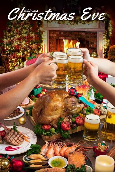 “ฉลองเทศกาลคริสต์มาส” จ่ายเพิ่ม 100 บาท บุพเฟต์เบียร์และ Soft Drink ไม่จำกัด ที่โรงแรมใบหยก สกาย