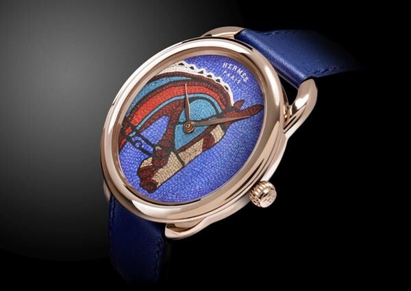(Hermes watch): เรือนเวลาแอร์เมสรุ่น ARCEAU Robe du Soir (อาร์โซ โรบ ดู ซัวร์)