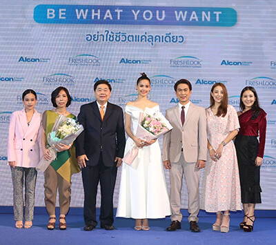 ภาพข่าว: อัลคอน ประเทศไทย ทุ่มงบฯ พรีเซนเตอร์ใหม่ พร้อมเปิดตัวหนังโฆษณาใหม่ คอนแทคเลนส์สี	