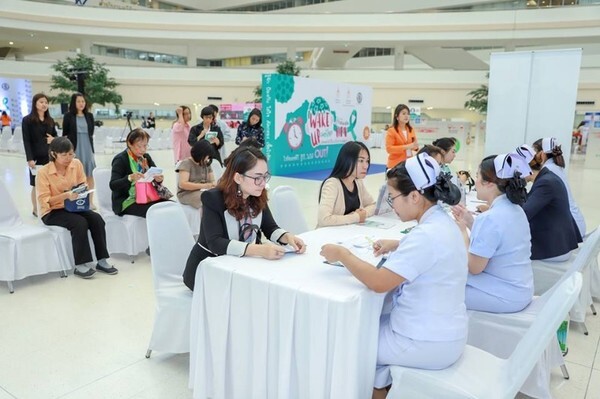 ศูนย์สุขภาพสตรี โรงพยาบาลจุฬาภรณ์ ร่วมกับโรงเรียนนักอัลตราซาวด์ทางการแพทย์ และสมาคมมะเร็งนรีเวชไทยบูรณาการความร่วมมือจัดโครงการ “Wake up สตรีไทย ปลอดภัยไร้มะเร็งปากมดลูก รู้ไว้ป้องกัน HPV”