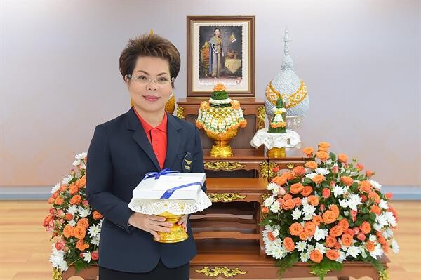 ภาพข่าว: ศาสตราจารย์ ดร. สมเด็จพระเจ้าลูกเธอ เจ้าฟ้าจุฬาภรณวลัยลักษณ์ อัครราชกุมารี พระราชทาน ส.ค.ส. ประจำปี 2562 ให้ไปรษณีย์ไทย