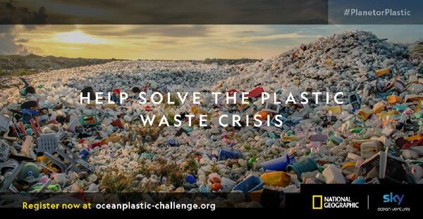 “เนชั่นแนล จีโอกราฟฟิก” ชวนคนไทยสมัครร่วมโครงการ Ocean Plastic Innovation Challenge เพื่อแก้ปัญหาพลาสติกระดับโลก