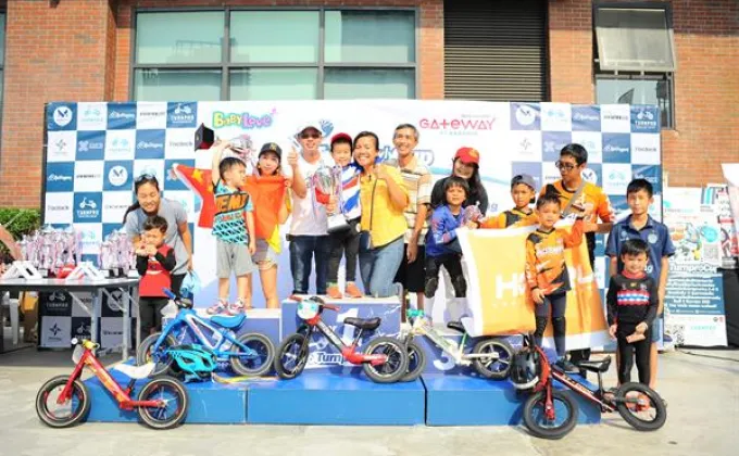 จัดแข่งขันจักรยานขาไถแบบไม่จำกัดค่ายแมทช์ใหญ่ที่สุดในไทย