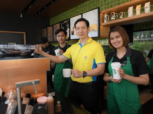 ภาพข่าว: “SUSCO” เปิดบริการ Starbucks Drive Thru เสิร์ฟผู้ใช้รถยนต์ ย่านถนนราชฤกษ์