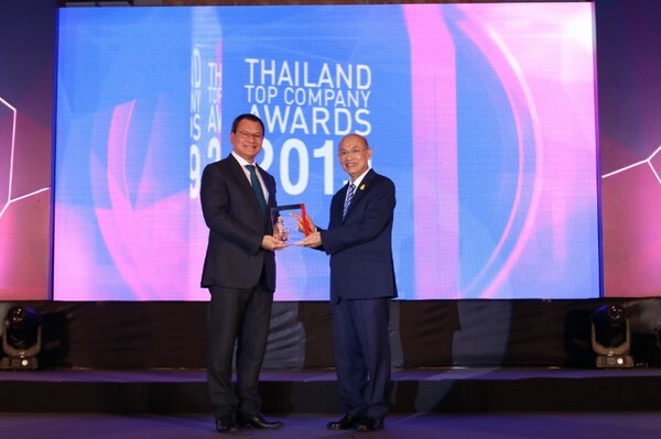ภาพข่าว: อาคเนย์แคปปิตอล คว้ารางวัล Thailand Top Company Awards 2019 “ประเภทอุตสาหกรรมการเงิน”