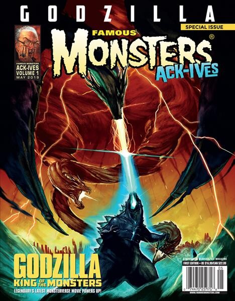 Movie Guide: Godzilla: King of Monsters ขึ้นปกนิตยสาร Famous Monster Ack-Ives ผงาดง้ำค้ำโลกไคจู!