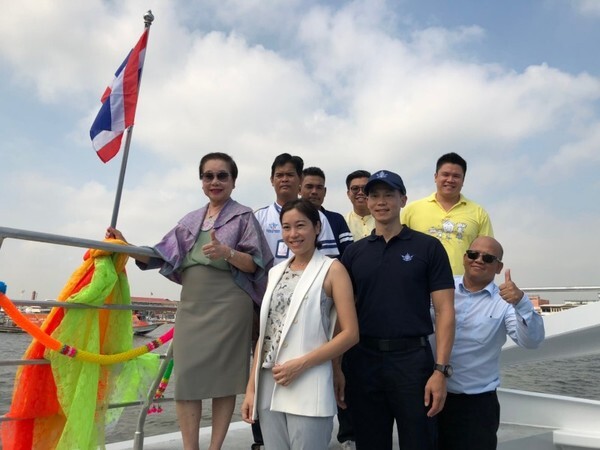 ภาพข่าว: เจ้าพระยาทัวร์ริสท์โบ๊ท (Chao Phraya Tourist Boat) ปล่อยเรือรูปแบบใหม่ลำที่ 2