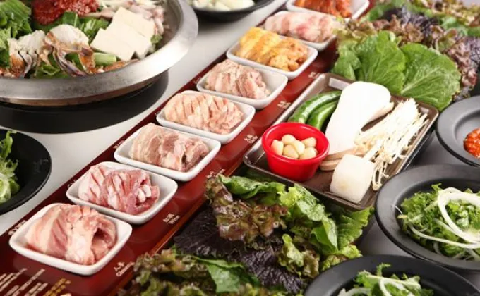 “PALSAIK Korean BBQ” ร้านหมูย่างเกาหลี