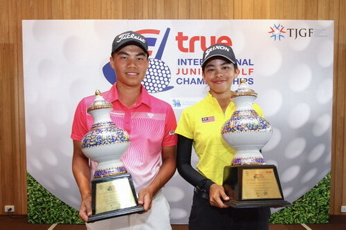 เด็กไทยซิวแชมป์ ศึกกอล์ฟเยาวชนนานาชาติ “18th True International Junior Golf Championships 2019”