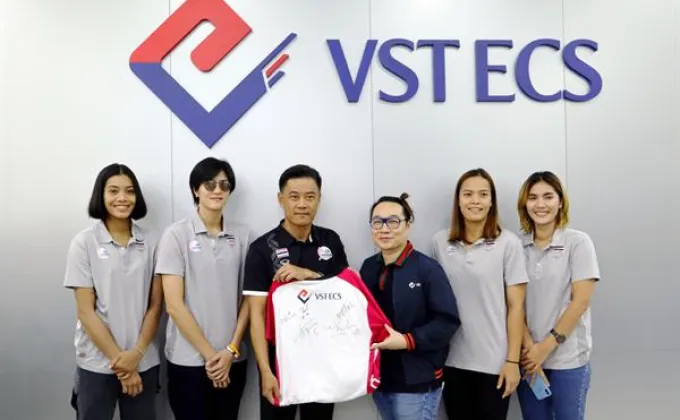 วีเอสที อีซีเอส (ประเทศไทย) ให้การต้อนรับสโมสรวอลเลย์บอลเจนเนอราลี่