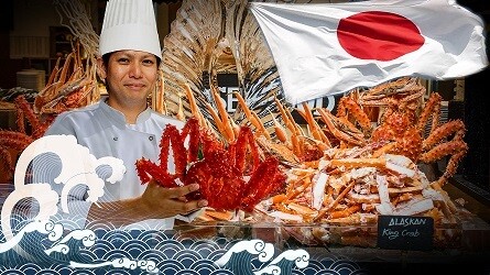 Crab carnival features okinawa specialities