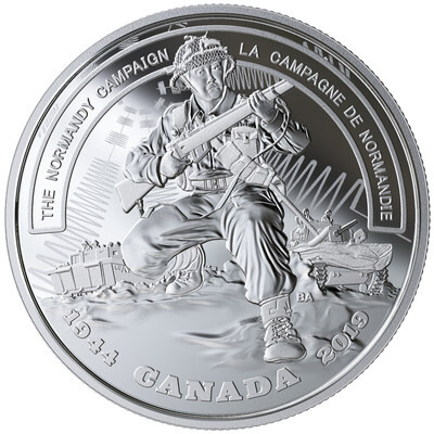 โรงกษาปณ์แคนาดาออกเหรียญที่ระลึกสดุดีเหล่าทหารกล้าในยุทธการนอร์มังดี พร้อมคอลเลคชั่นเหรียญสะสมประจำเดือนมิ.ย.