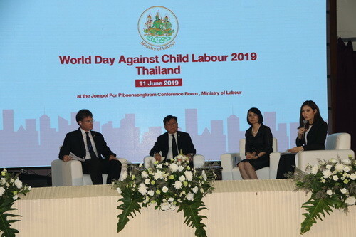 กระทรวงแรงงาน จัดงานวันต่อต้านการใช้แรงงานเด็กโลก 2562 พร้อมแถลงผลสำรวจเด็กทำงานประเทศไทย