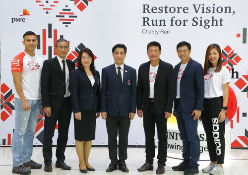 ภาพข่าว: พีดับเบิ้ลยูซี ประเทศไทย ฉลองครบรอบ 60 ปี จัดงานวิ่งการกุศล “Restore Vision, Run for Sight” รายได้สมทบทุนโรงพยาบาลจุฬาลงกรณ์ สภากาชาดไทย