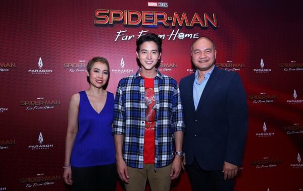 ครั้งแรกในชีวิต "เจมส์ จิรายุ" โชว์(ชุดสุดพิเศษ) โซนี่ ประเทศไทย จัดหนักจัดเต็ม งาน Spider-Man: Far From Home Thailand Gala Premiere