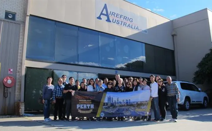 ภาพข่าว: AEROFLEX พาลูกค้าเยี่ยมชมกิจการของคู่ค้าที่ประเทศออสเตรเลีย
