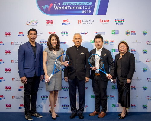 กลุ่มทรู จับมือ ไอทีเอฟ เปิดสมาร์ท สเตเดียม “ทรู อารีน่า หัวหิน” รับศึกเทนนิสระดับโลก รายการ “ITF World Tennis Tour 2019” ชิงเงินรางวัลกว่า 5 ล้านบาท