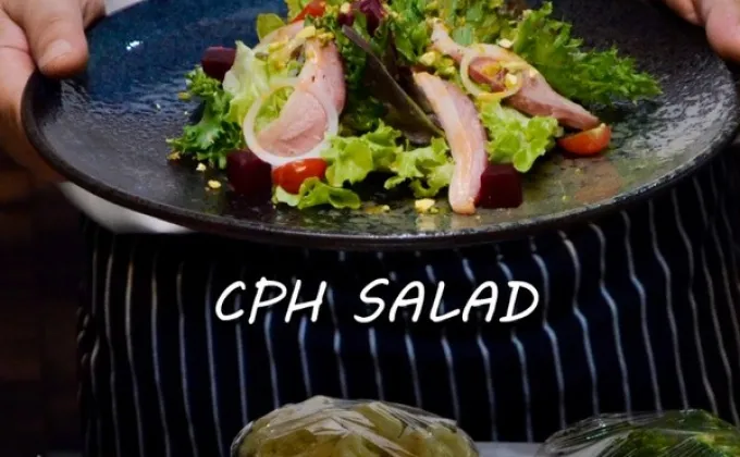 เมนู CPH Salad Corner จากผักออร์แกนิคปลอดสาร