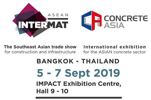งาน INTERMAT ASEAN และ งาน CONCRETE ASIA 2019