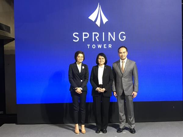 JLL มองตลาดอาคารสำนักงานในกรุงเทพฯเป็นดาวรุ่ง พร้อมเปิดอาคาร Spring Tower มั่นใจได้รับผลตอบรับดีจากผู้เช่า