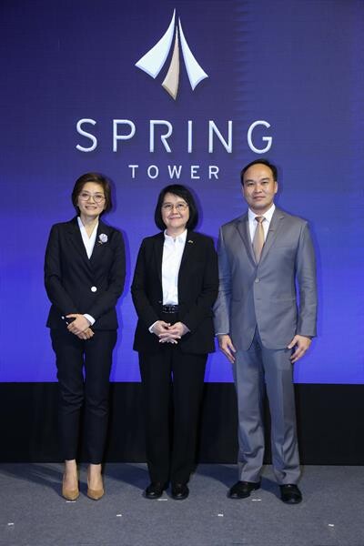 กลุ่มธุรกิจต่างชาติแห่เช่าพื้นที่ระยะยาว “Spring Tower” มั่นใจอาคารได้มาตรฐานสากลเสริมจุดแข็ง
