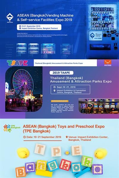 งาน ASEAN (Bangkok) Vending Machine & Self-Service Facility Expo 2019
