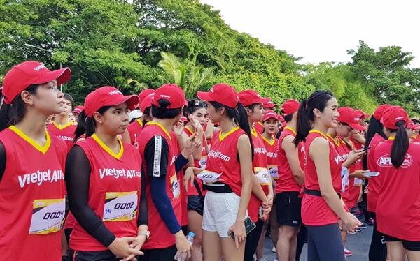 สายการบินไทยเวียตเจ็ทร่วมเป็นเจ้าภาพจัดงานวิ่งการกุศล APDI Walk & Run 2019 ครั้งที่ 1