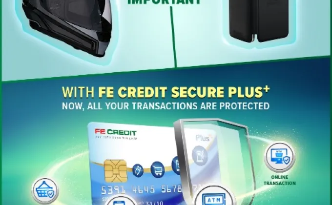 FE Credit เปิดตัวบัตร SECURE PLUS+