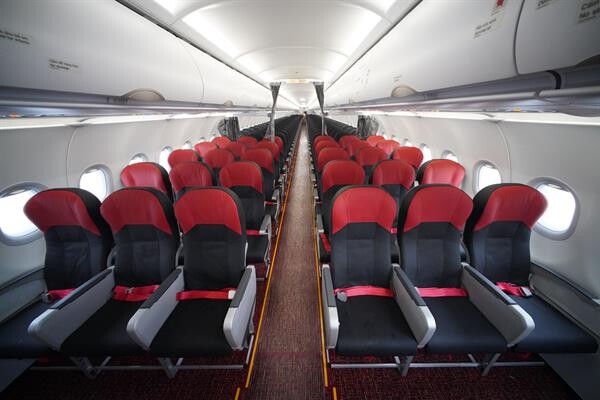 เวียตเจ็ทนำเครื่องบินแอร์บัสรุ่น A321neo ACF ขนาด 240 ที่นั่งเพื่อให้บริการแก่ผู้โดยสารเป็นครั้งแรกของโลก