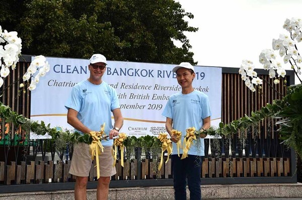 ภาพข่าว: กิจกรรมทำความสะอาดแม่น้ำเจ้าพระยา “Clean Up Bangkok River 2019” ณ โรงแรมชาเทรียม ริเวอร์ไซด์ กรุงเทพฯ