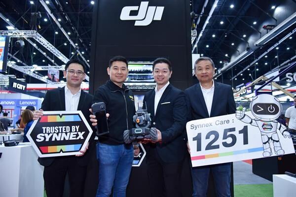 ซินเน็คฯ เปิดตัว DJI “RoboMaster S1” หุ่นยนต์รถถังอัจฉริยะ ในงาน Thailand Mobile Expo 2019