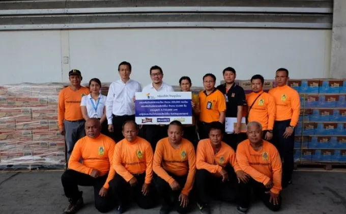 ไทยยูเนี่ยนมอบถุงยังชีพผู้ประสบภัยน้ำท่วมไทย-เมียนมาร์