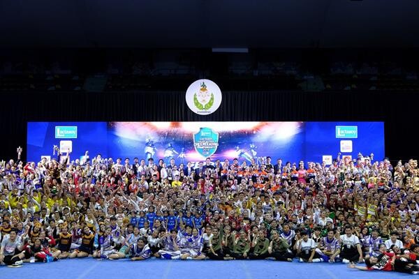 เหล่าเยาวชนโชว์พลังสุดเจ๋ง คว้าถ้วยสมเด็จพระเทพฯ เชียร์ลีดดิ้งชิงแชมป์ประเทศไทย “Lactasoy Presents Thailand National Cheerleading Championship 2019” แลคตาซอย ร่วมสานฝันสนับสนุนเด็กไทยโกอินเตอร์