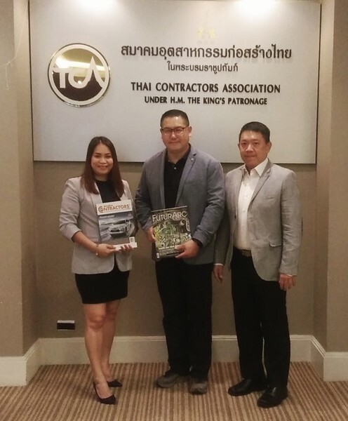 BCI Asia ในนาม Construction+ Magazine และ FuturArc Magazine เข้าพบคณะกรรมการบริหาร สมาคมอุตสาหกรรมก่อสร้างไทย ในพระบรมราชูปถัมภ์