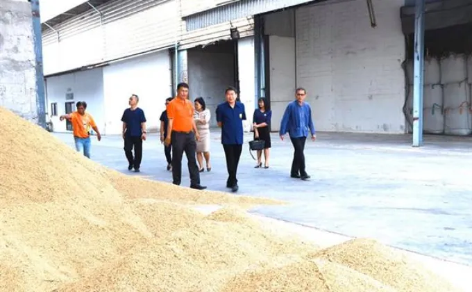 ภาพข่าว: รองอธิบดีฯตรวจเยี่ยมโรงสีข้าวสหกรณ์การเกษตรราษีไศล