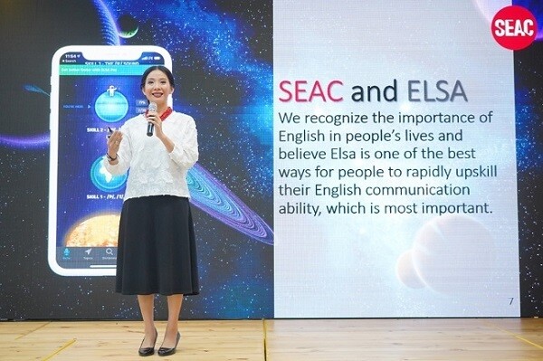 SEAC ดึงสตาร์ทอัพจากซิลิคอน แวลลีย์ เปิดตัวแอพพลิเคชั่น “ELSA Speak” กระตุ้นคนไทยอัพสกิลการพูดภาษาอังกฤษ รองรับการขยายตัวของตลาดการท่องเที่ยวไทยในอนาคต