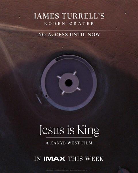 เมเจอร์ ซีนีเพล็กซ์ กรุ้ป ชวนดูหนังเพลงคุณภาพ “Jesus is King” ผลงาน คานเย เวสต์ นักดนตรีฮิปฮอปชื่อดัง เข้าฉาย 29 พฤศจิกายนนี้ บนจอยักษ์ คุณภาพเสียงกระหึ่ม เฉพาะที่โรงภาพยนตร์ไอแมกซ์เท่านั้น
