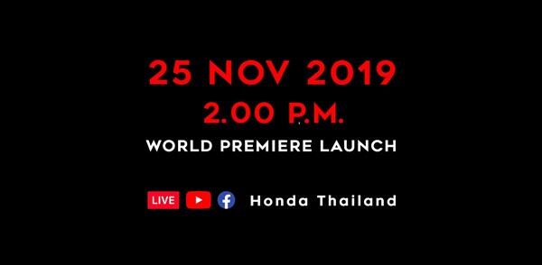 ห้ามพลาด! ฮอนด้า ชวนร่วมชม Live “เปิด” ปรากฏการณ์ครั้งใหม่ของรถซิตี้คาร์ งานเปิดตัว ฮอนด้า ซิตี้ ใหม่ ครั้งแรกในโลก 25 พฤศจิกายนนี้