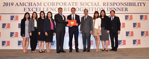ไบเออร์ไทย รับรางวัล “องค์กรรับผิดชอบต่อสังคมดีเด่น” จากหอการค้าอเมริกันในประเทศไทย