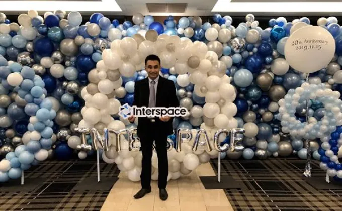 INTERSPACE ฉลองครบรอบ 20 ปี ปรับโฉมโลโก้ใหม่