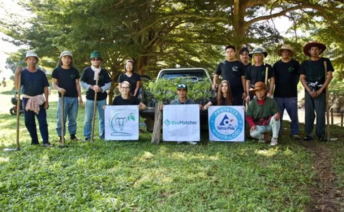 เต็ดตรา แพ้ค ประเทศไทย จัดโครงการปลูกป่า