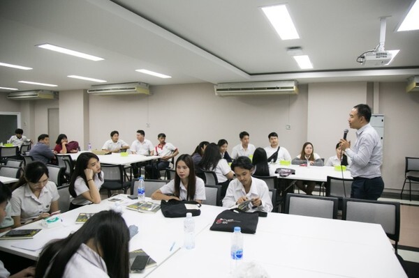 CIBA_มธบ. ร่วมกับปูนซีเมนต์ไทย และสน.ประชาชื่น จัดอบรมให้ความรู้ด้านความปลอดภัยในงานขนส่งโลจิสติกส์ เตรียมความพร้อมนักศึกษา นศ.ปี 4 ก่อนออกสู่ตลาดแรงงานด้านขนส่ง